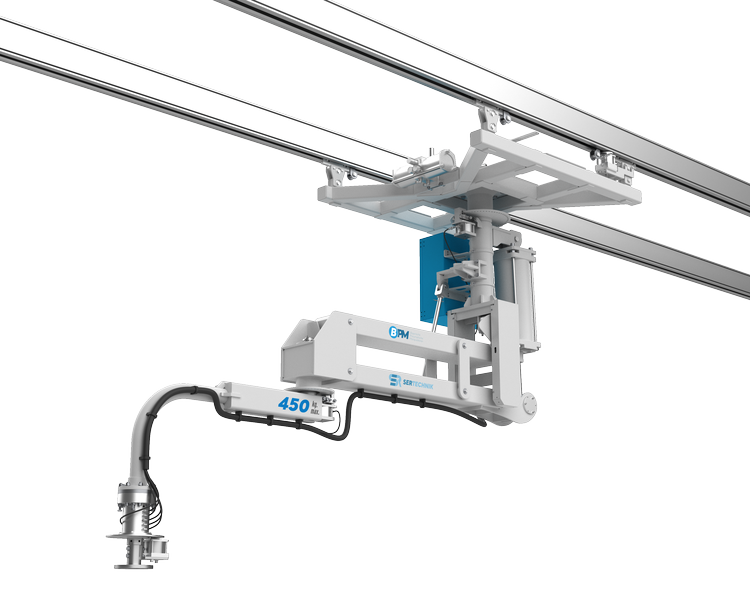 Manipulator ze sztywnymi ramionami