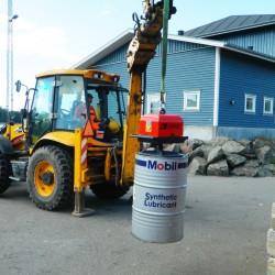 akumulatorowy chwytak do beczek